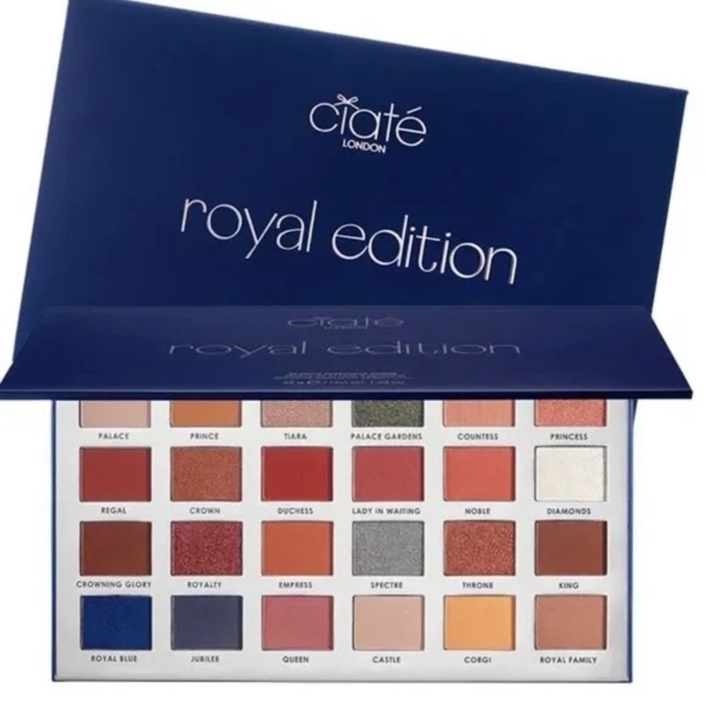 Ciate London royal edition 24 piece eyeshadow palette new in box